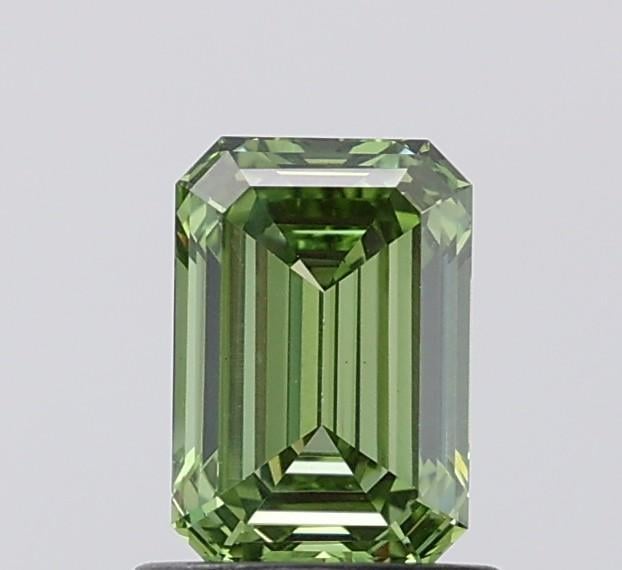 1.00 Ct. Fancy Vivid  Green Emerald Lab Grown Diamond