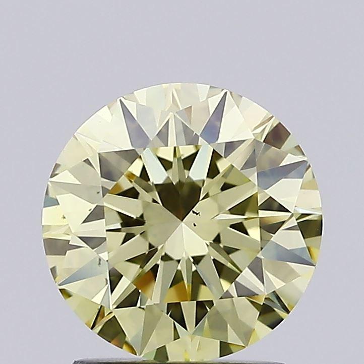 1.84 Ct. Fancy  Yellow Round Lab Grown Diamond