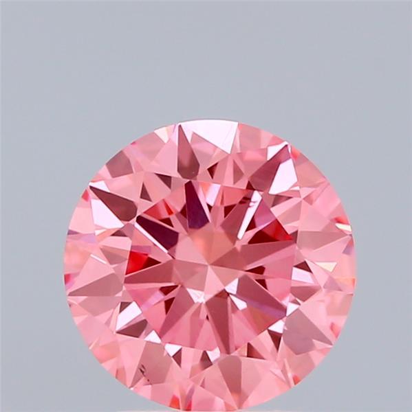 2.01 Ct. Fancy Vivid Pink Round Lab Grown Diamond