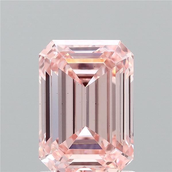 1.75 Ct. Fancy Intense Pink Emerald Lab Grown Diamond