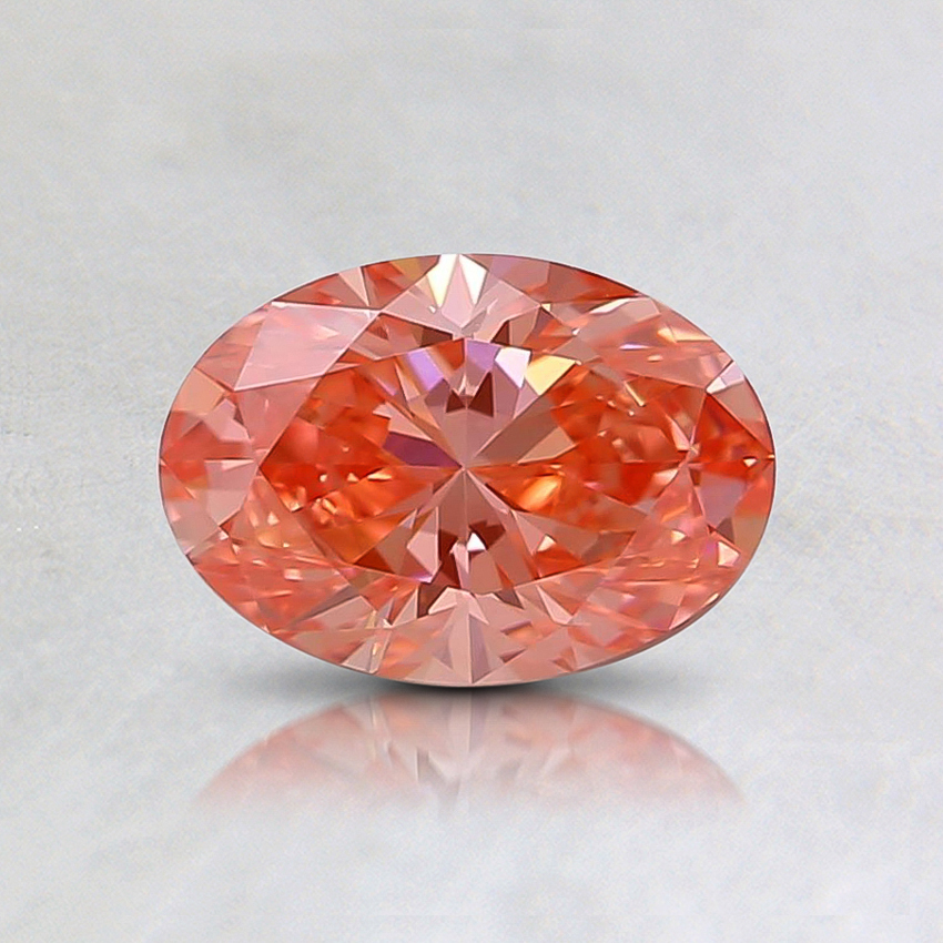 orange pink diamond