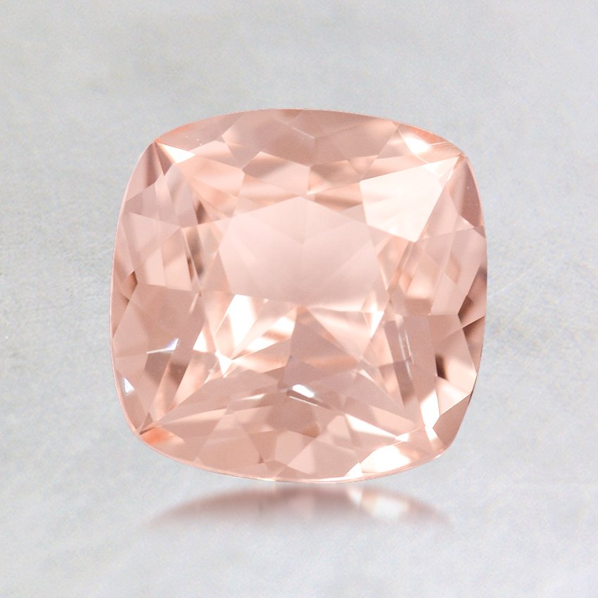 6.5mm Peach Cushion Sapphire