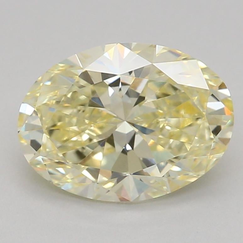 1.07 Ct. Fancy Yellow Oval Lab Grown Diamond