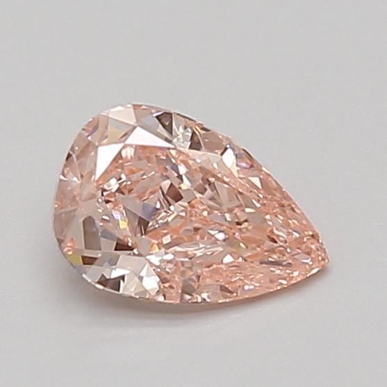 0.68 Ct. Fancy Vivid Pink Pear Lab Grown Diamond