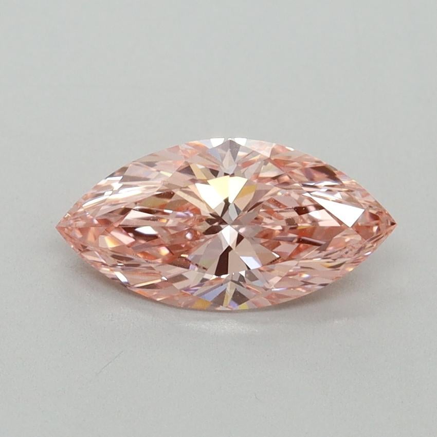 1.03 Ct. Fancy Vivid Pink Marquise Lab Grown Diamond