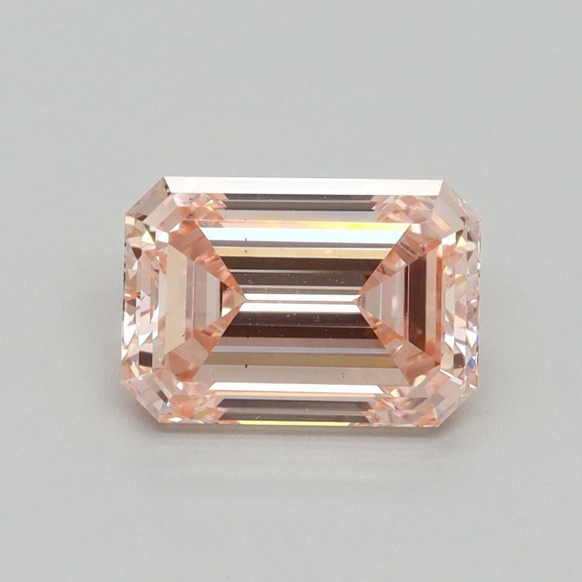2.10 Ct. Fancy Intense Pink Emerald Lab Grown Diamond