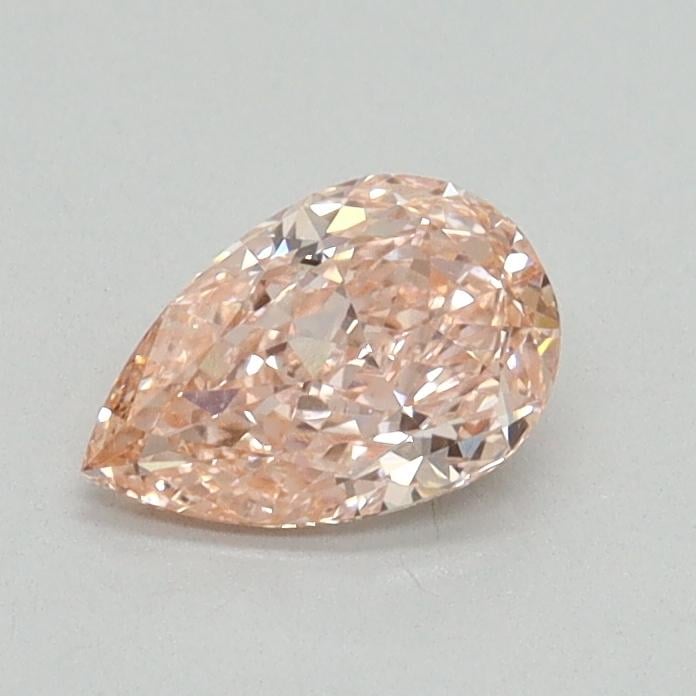 0.51 Ct. Fancy Intense Pink Pear Lab Grown Diamond