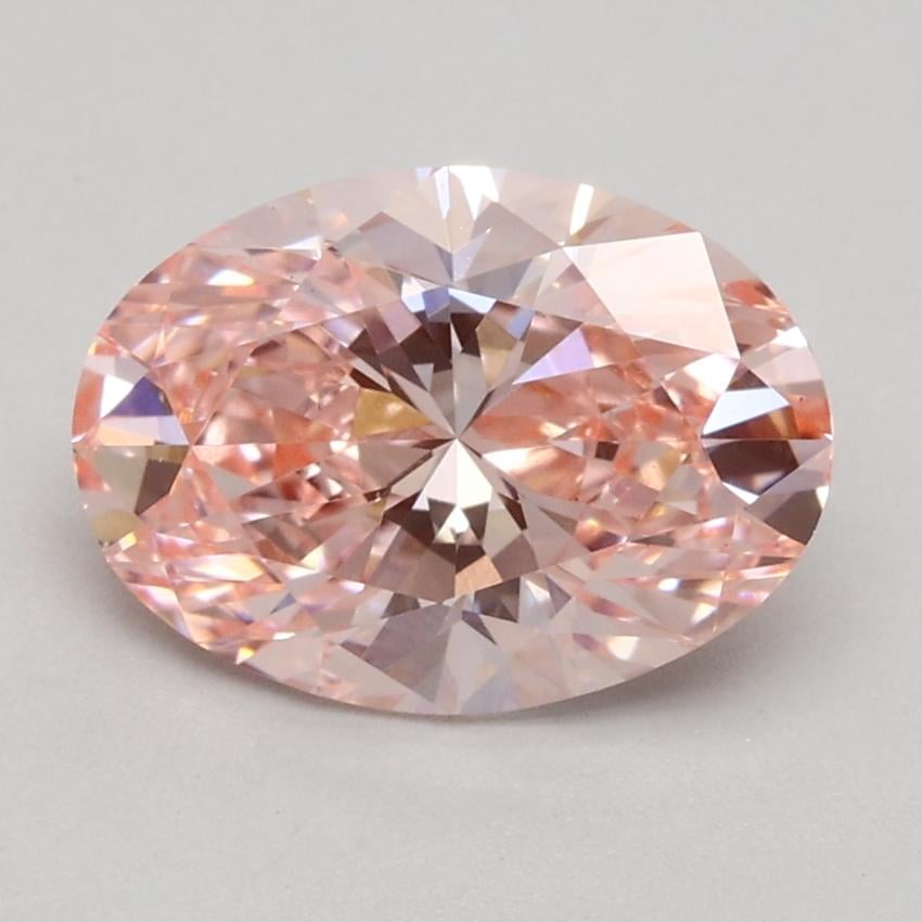 1.59 Ct. Fancy Pink Oval Lab Grown Diamond