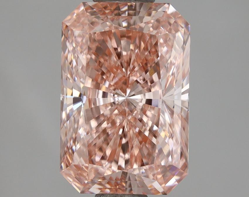 2.07 Ct. Fancy Vivid Pink Radiant Lab Grown Diamond
