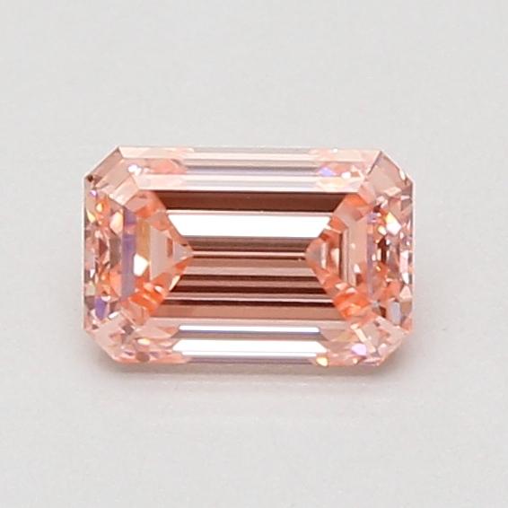 0.80 Ct. Fancy Vivid Pink Emerald Lab Grown Diamond