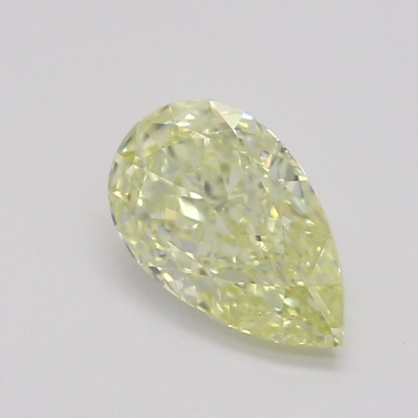 0.50 Ct. Fancy Light Yellow Pear Diamond