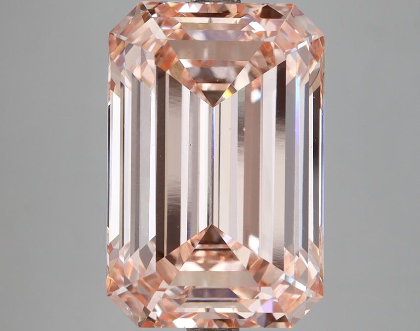 10.02 Ct. Fancy Intense Pink Emerald Lab Grown Diamond