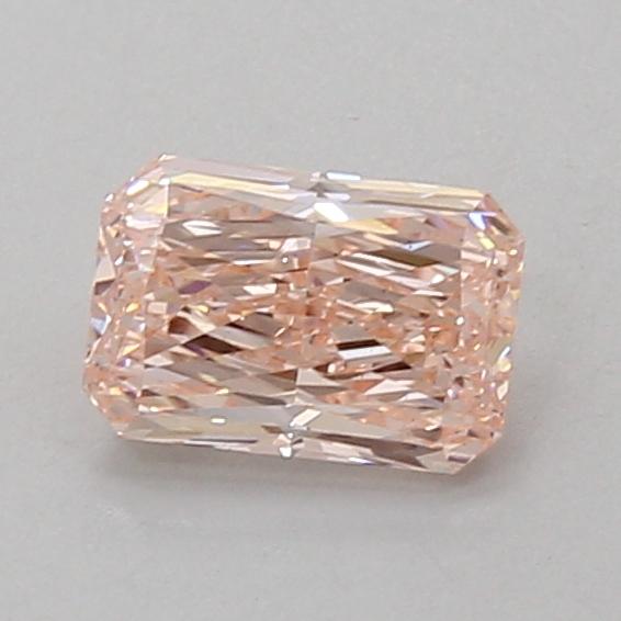 0.86 Ct. Fancy Intense Pink Radiant Lab Grown Diamond