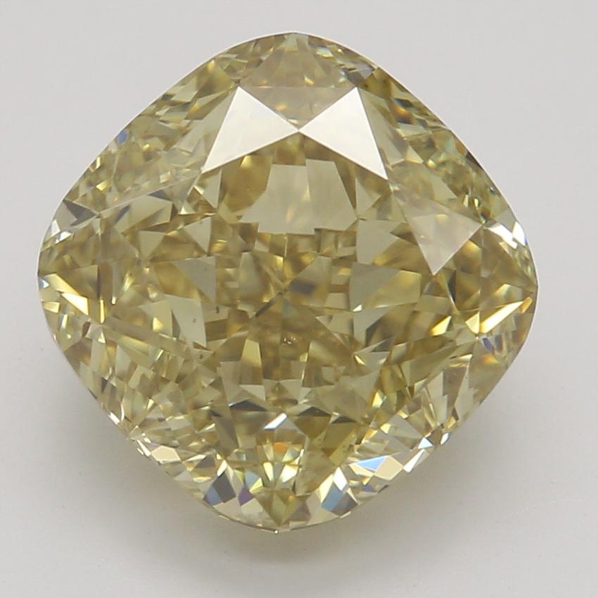 2.51 Ct. Fancy Brownish Yellow Cushion Diamond