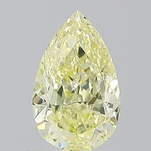 1.01 Ct. Fancy  Yellow Pear Diamond