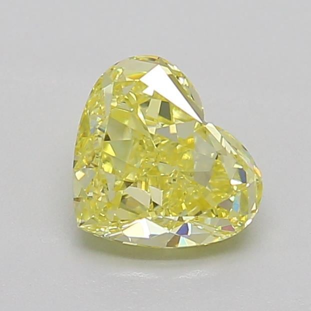 1.0 Ct. Fancy Yellow Heart Lab Grown Diamond