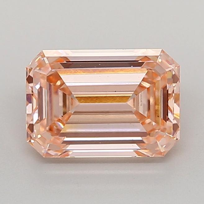 2.04 Ct. Fancy Vivid  Pink Emerald Lab Grown Diamond