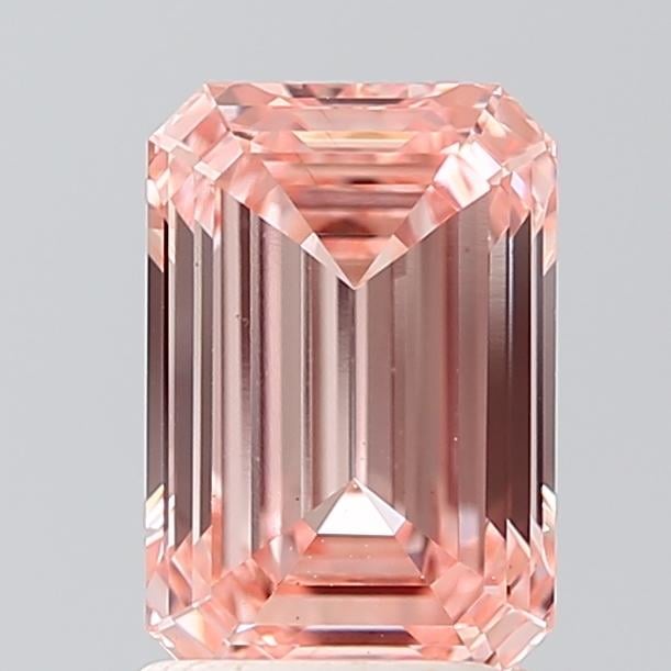 1.86 Ct. Fancy Intense Pink Emerald Lab Grown Diamond
