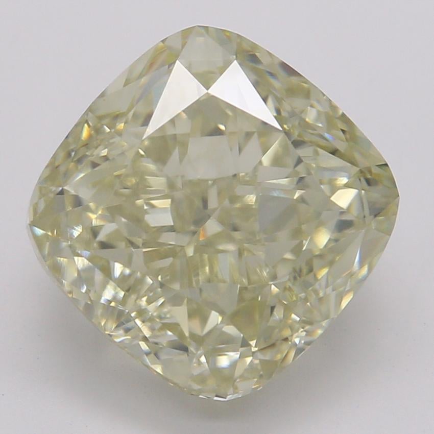 3.10 Ct. Fancy Light Brownish Yellow Cushion Diamond