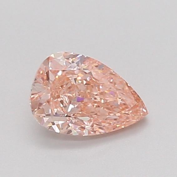 0.62 Ct. Fancy Vivid Pink Pear Lab Grown Diamond