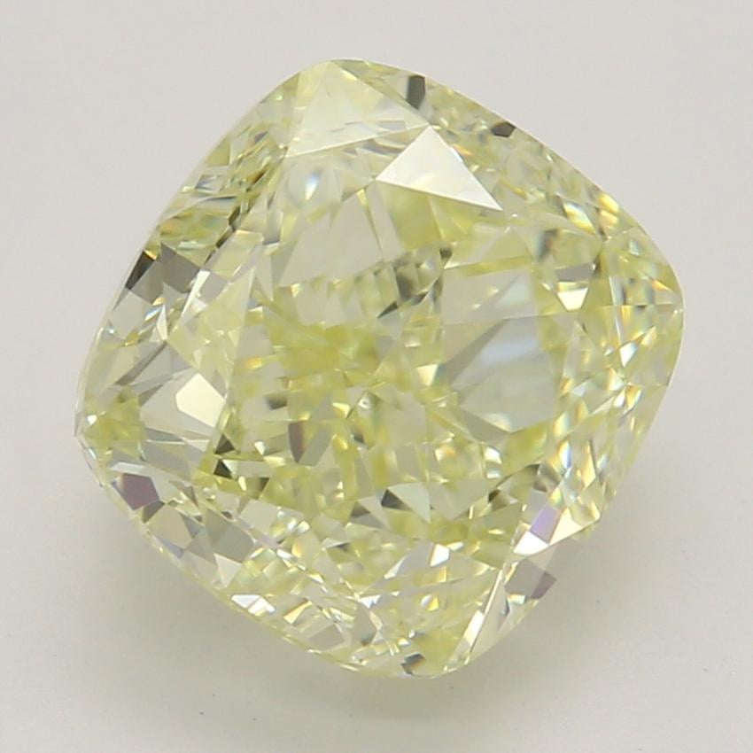 2.03 Ct. Fancy Yellow Cushion Diamond