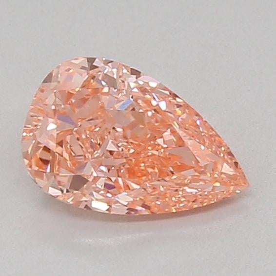 1.07 Ct. Fancy Vivid Pink Pear Lab Grown Diamond