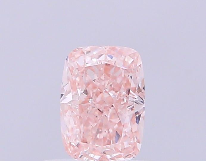 0.82 Ct. Fancy Light Pinkish Brown Cushion Lab Grown Diamond