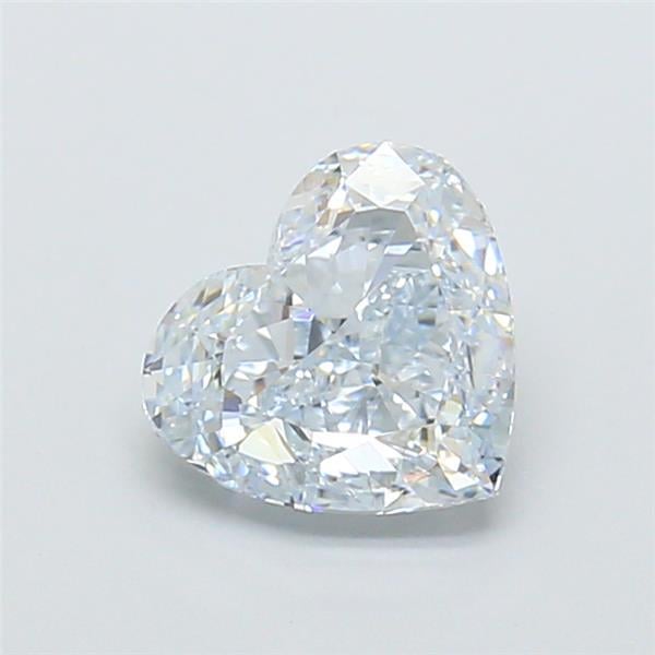 1.45 Ct. Light  Blue Heart Lab Grown Diamond