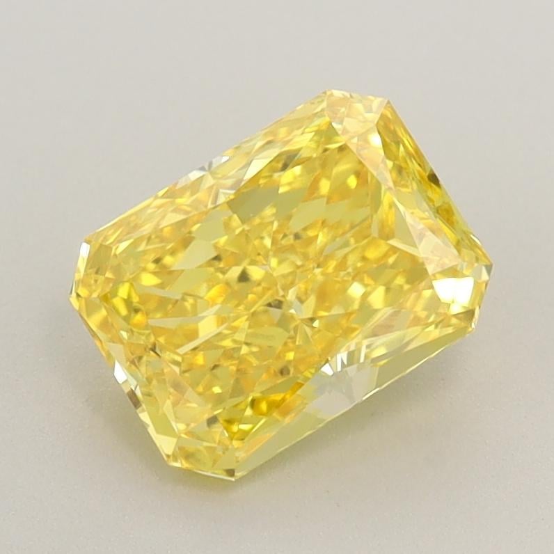 1.25 Ct. Fancy Vivid Yellow Radiant Lab Grown Diamond