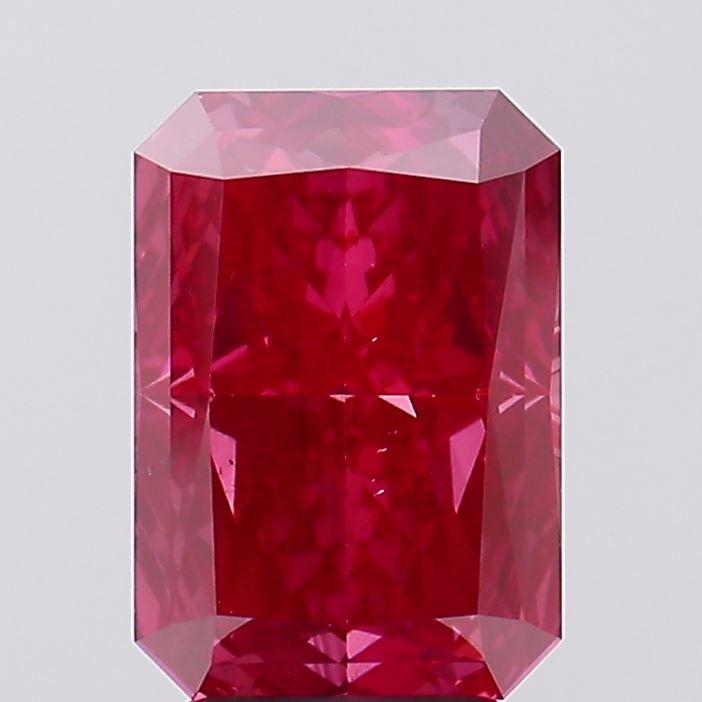 4.01 Ct. Fancy Vivid Pink Radiant Lab Grown Diamond