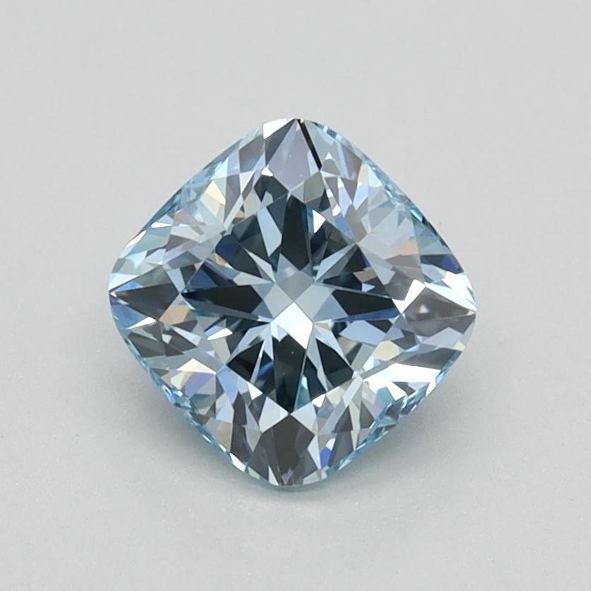 0.94 Ct. Fancy Blue Cushion Lab Grown Diamond