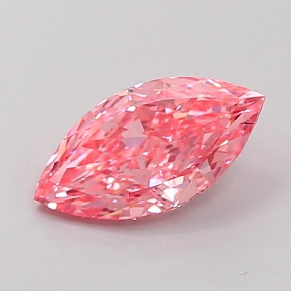 1.04 Ct. Fancy Vivid Pink Marquise Lab Grown Diamond
