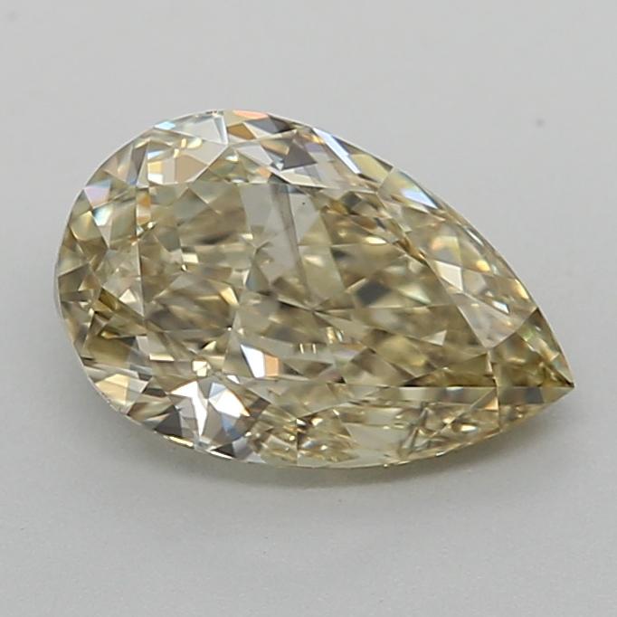 1.03 Ct. Fancy  Yellow Pear Lab Grown Diamond