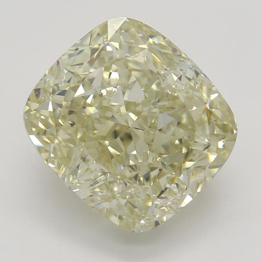 3.01 Ct. Fancy Light Brownish Yellow Cushion Diamond
