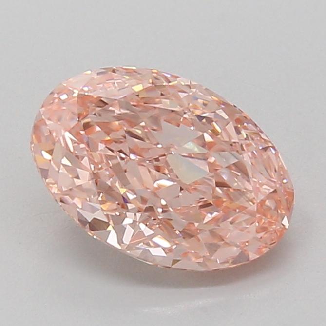 2.09 Ct. Fancy Vivid Pink Oval Lab Grown Diamond