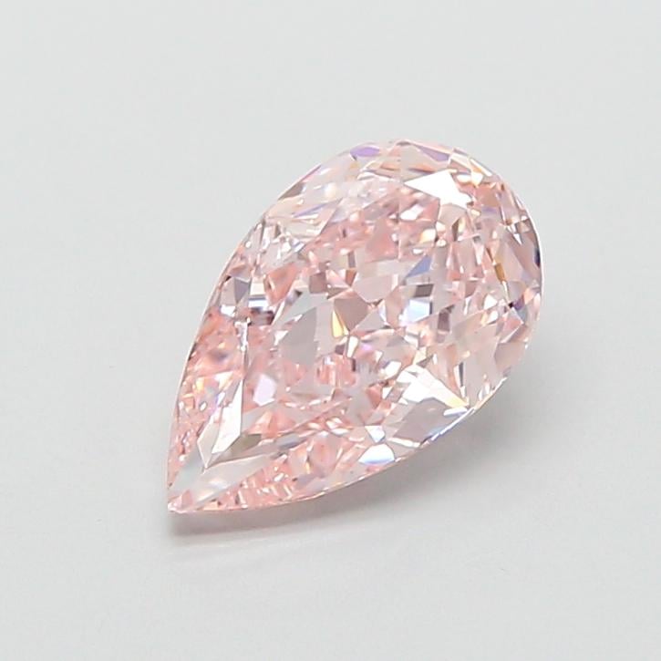 2.74 Ct. Fancy Intense  Pink Pear Lab Grown Diamond