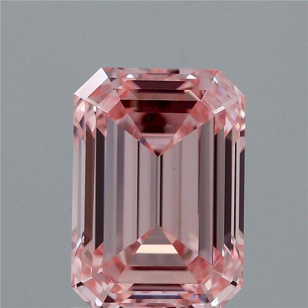 1.97 Ct. Fancy Intense Pink Emerald Lab Grown Diamond