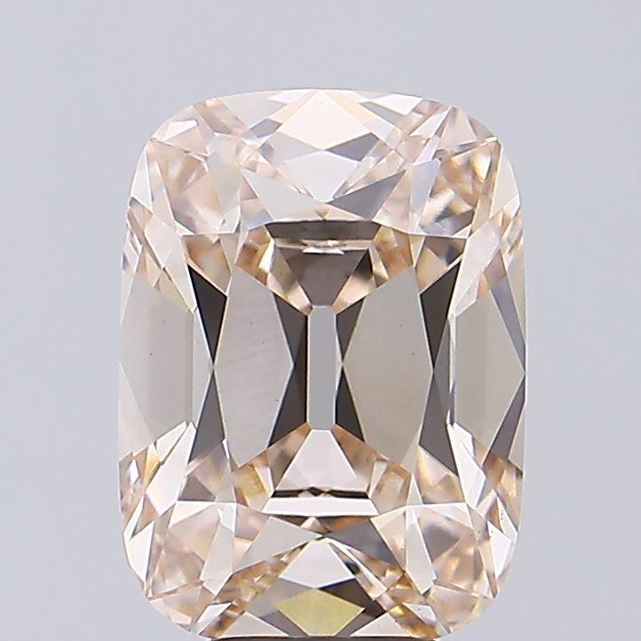 5.72 Ct. Light Brown Cushion Lab Grown Diamond