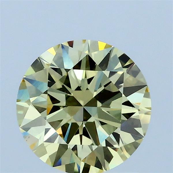 1.06 Ct. Fancy Yellow Round Lab Grown Diamond