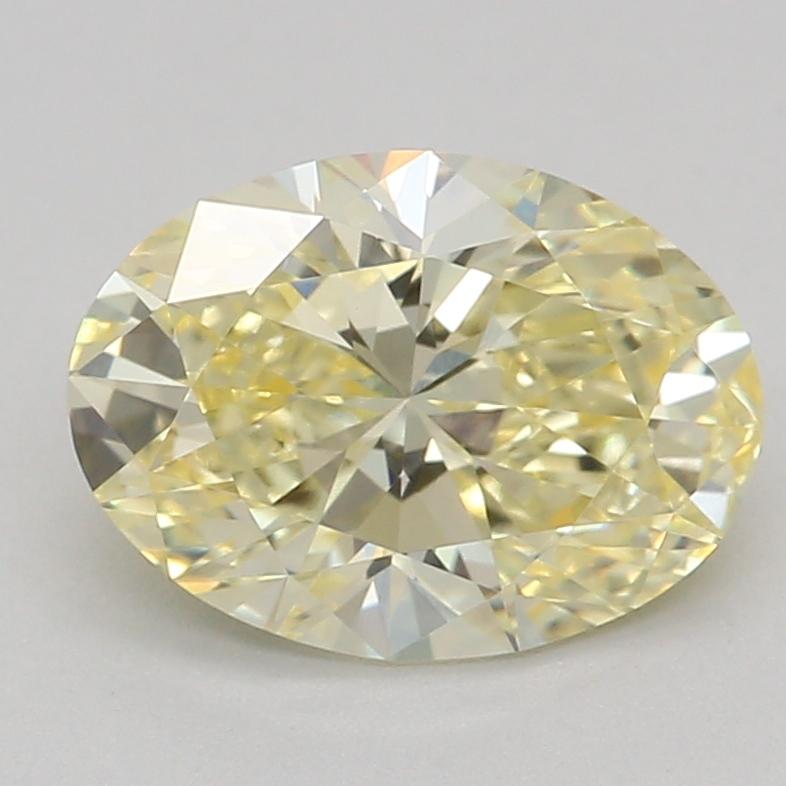 1.03 Ct. Fancy Yellow Oval Lab Grown Diamond
