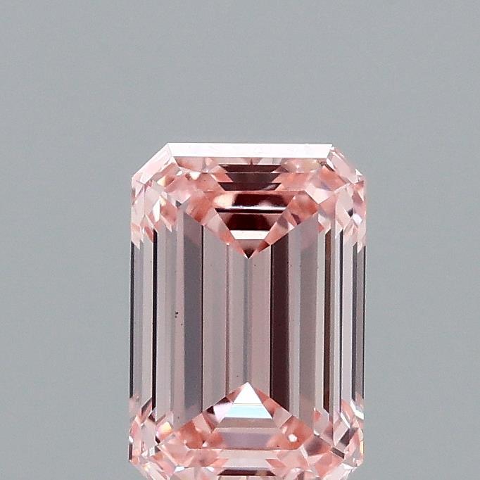 0.97 Ct. Fancy Intense Pink Emerald Lab Grown Diamond