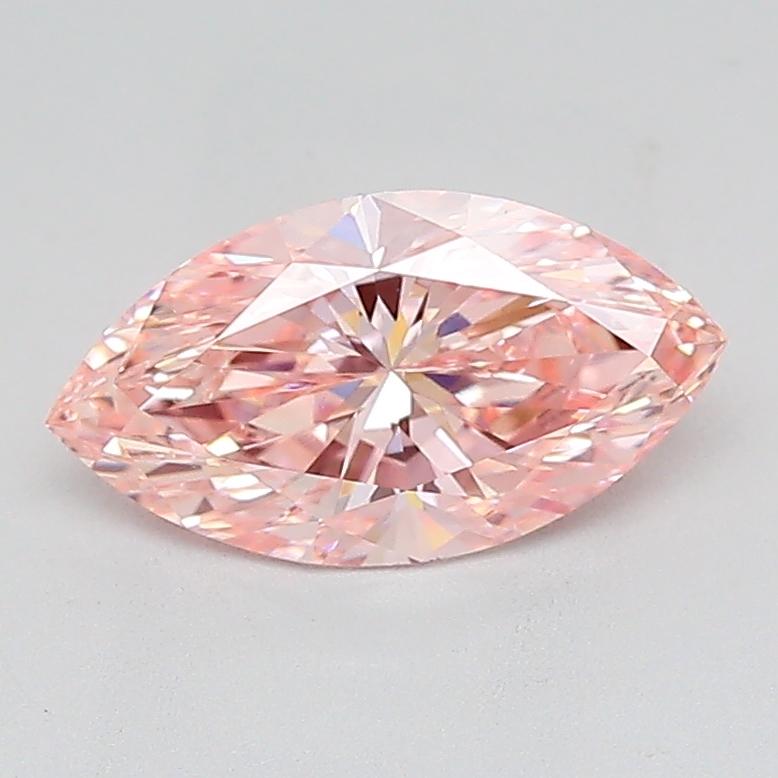 1.51 Ct. Fancy Vivid  Pink Marquise Lab Grown Diamond