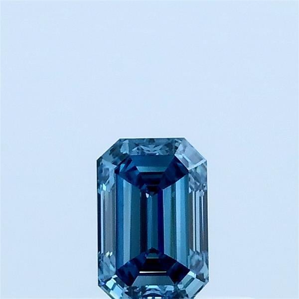 0.31 Ct. Fancy Blue Emerald Lab Grown Diamond