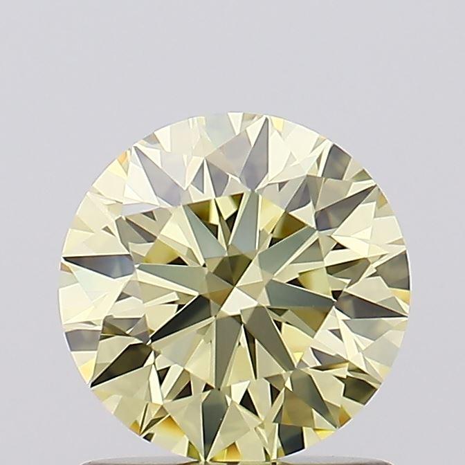 1.06 Ct. Fancy Light Yellow Round Lab Grown Diamond