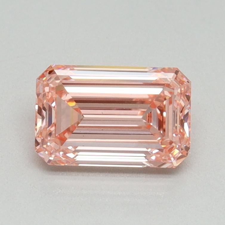 1.01 Ct. Fancy Vivid Pink Emerald Lab Grown Diamond