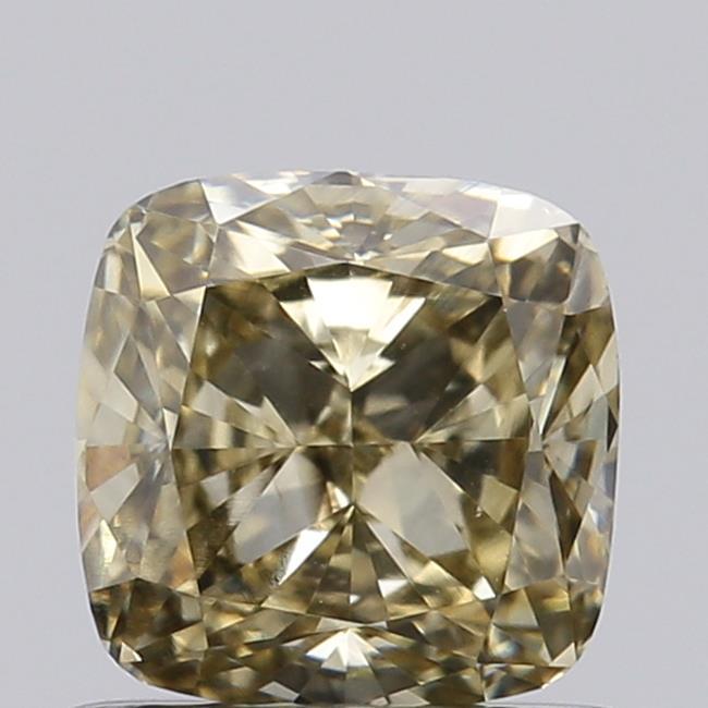 0.81 Ct. Fancy Light  Yellow Cushion Lab Grown Diamond