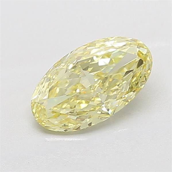 1.53 Ct. Fancy Yellow Oval Lab Grown Diamond