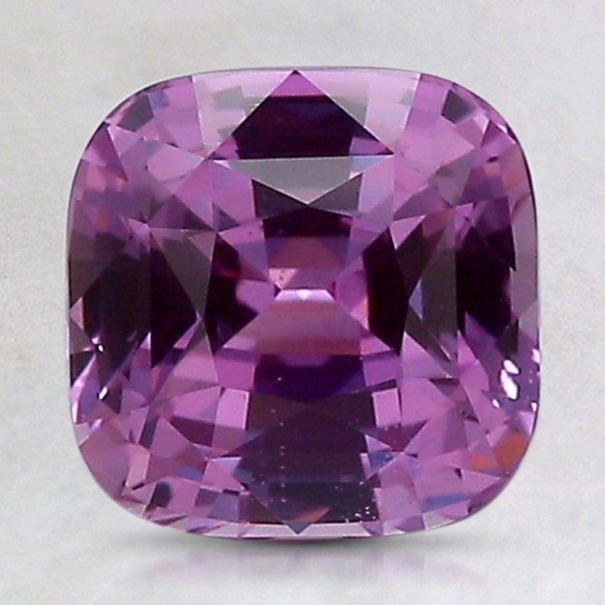 6.9x6.8mm Unheated Pink Cushion Sapphire