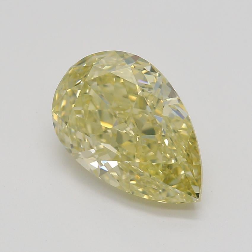 1.55 Ct. Fancy Yellow Pear Diamond