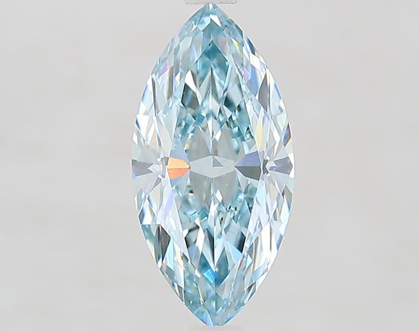 2.00 Ct. Fancy Blue Marquise Lab Grown Diamond